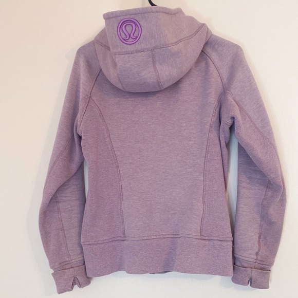 EUC Lululemon Scuba purple Zip up Jacket/Hoodie - Picture 2 of 6